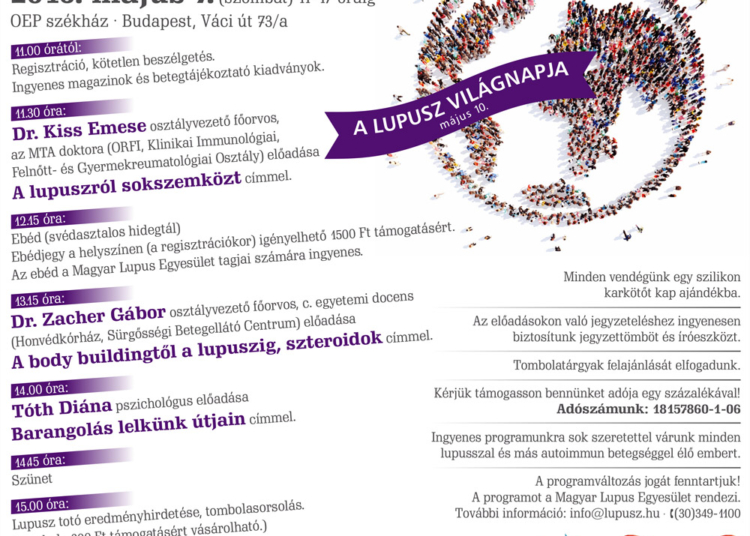 Lupusz Világnap 2016. május 7.